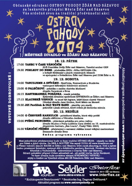 OSTROV POHODY PROGRAM 2009