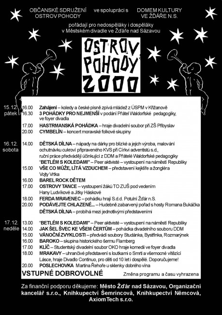 OSTROV POHODY PROGRAM 2000